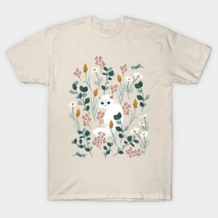 Cat in the meadow T-Shirt